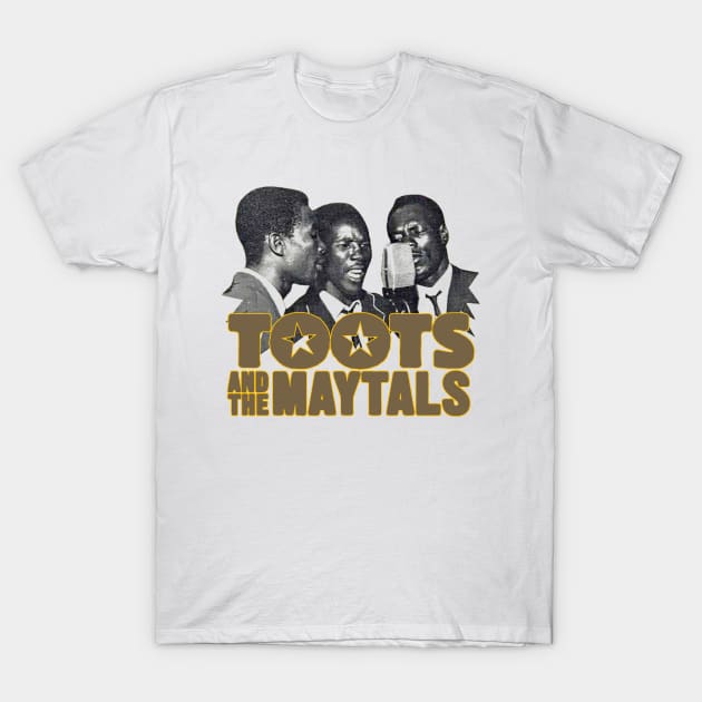 Reggae Toots Trio T-Shirt by Ronald M. Wing